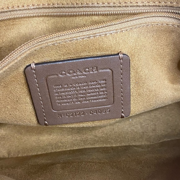 NWOT Coach Georgie Shoulder Bag NWT Coach Strap With Weaving - Picture 7 of 11